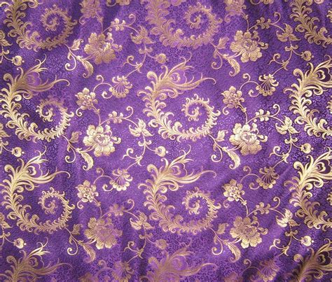 metallic gold purple fabric|purple and gold fabrics.